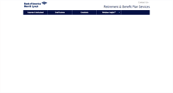 Desktop Screenshot of benefitplans.baml.com